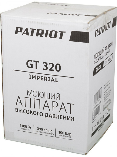 Минимойка Patriot GT320 Imperial 1400Вт (322306000)