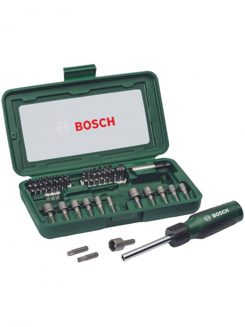 Набор бит и головок Bosch 2607019504 (46пред.) для отверток